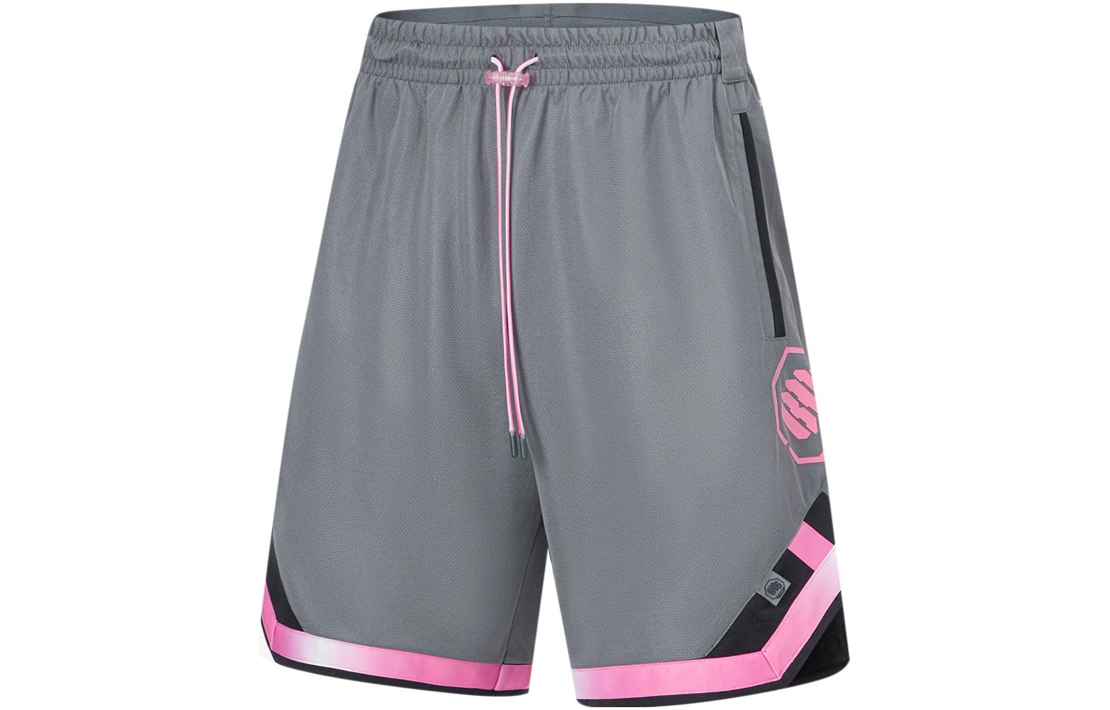Li Ning Casual Shorts Men s Shadow Gray Moderate AAPT709-2 XL