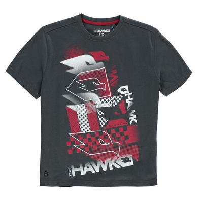 Tony Hawk Core T-Shirt for Boys, Charcoal, Size 7-8 Years