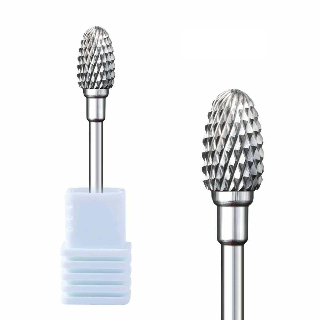 Nail Art High-End Front Grinding Head Nail Remover, Tungsten Steel Alloy Drill Bit, Nail Remover, Drill Remover, Carving And Grinding, Nail Grinding