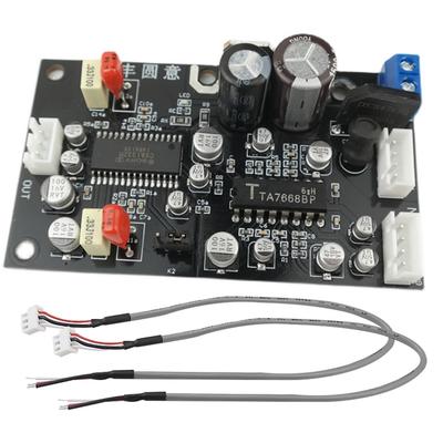 TA7668 Stereo-Kassettenrekorder Magnetkopf Vorverstärkerplatine Mit CXA1332 Dolby Rauschunterdrückung Kassettenrekorder Vorverstärker