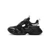 Li Ning Niños Serie Estilo de Vida Deportivo Cuero Sintético Holgado Versátil Personalidad Zapatos Casuales Hombre Zapatos Casuales Negro YKCV078-5