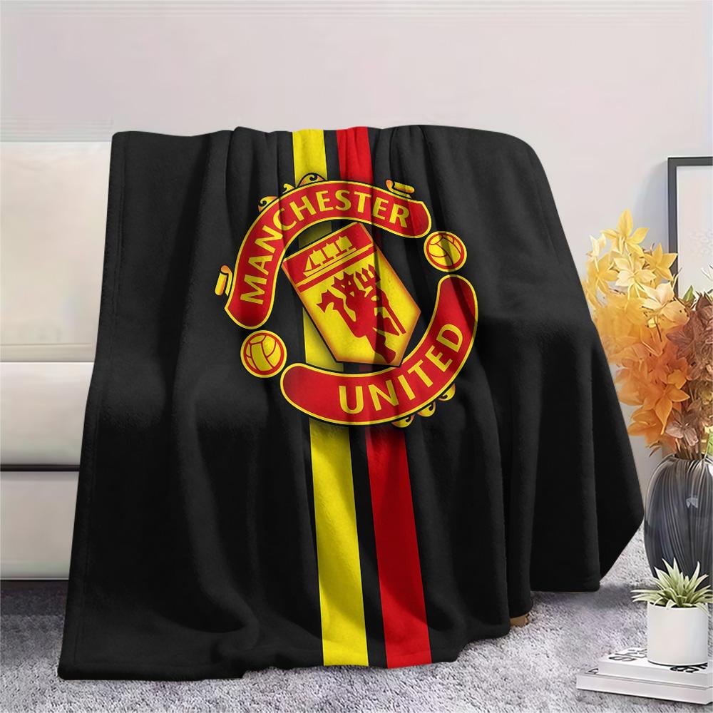 Man Utd Flannel Blanket, High quality Comfortable for All Seasons, Home Decor, Warmth and Comfort