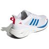 Adidas All Day Power E Fashion Versatile Non-Slip Wear-Resistant Low-Top Running Shoes Men Sneakers White Blue JS3433