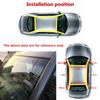 1pcs Universal 3m Rubber Seal Car Front Rear Windshield Sunroof Waterproof Dustproof Edge Strip Trim All Weather