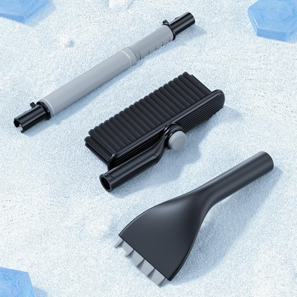 Multifunctional Telescopic Car Snow Shovel Universal Snow Shovel Brush Car De-icing Snow Removal Scraper Car Accessories NEW