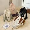 Backpack With Leisure Color Blocking And Cartoon Directional Sign Decor Teen For