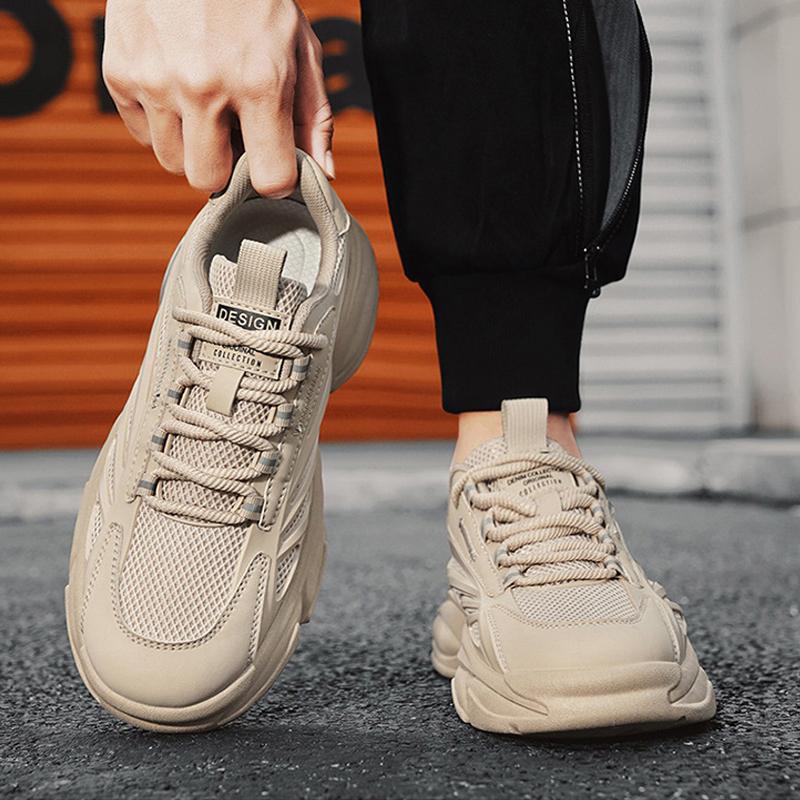 New Men Light Running Shoes Mesh Breathable Sneakers Sport Shoes Men Outdoor Walking Shoes Men Jogging Shoes Men