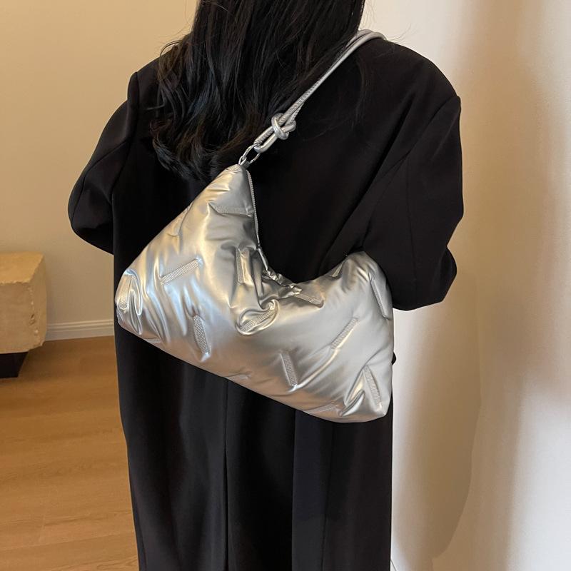 Velkokapacitní péřová taška Dámská kabelka přes rameno