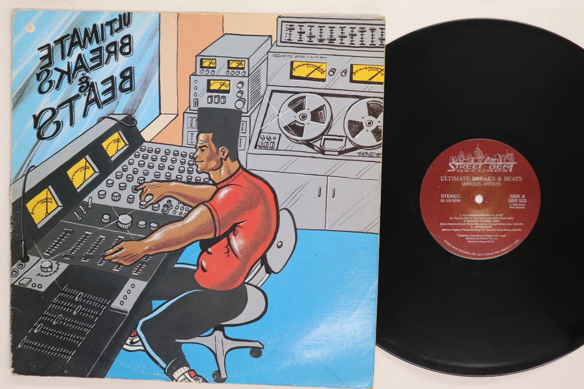 LP Record VARIOUS  Ultimate Breaks  Beats SBR523 STREET BEAT 1989 US SoulFunk Used