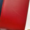 [Pre-Owned] Sylvie Gold Buckle Striped Web Ribbon Bow Wide Shoulder Strap Leather Shoulder Crossbody Handbag Small - Fair #A0MMC6