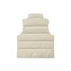 Fila Fusion Embroidered Logo Warm Zipper Down Vest Women vest White T11W142903FIV