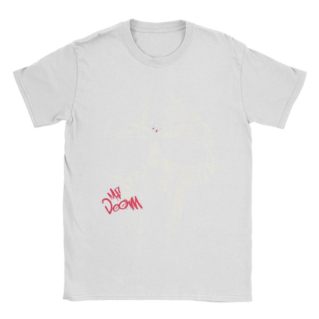 Freizeit Sänger Rapper MF Dooms T-Shirt für Herren Rundhals Baumwoll-T-Shirts Kurzarm-Tees 6XL Tops