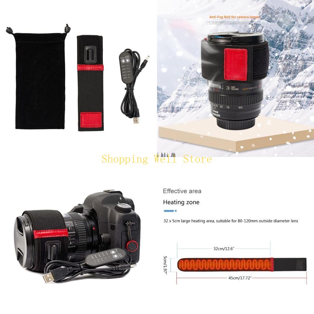 KX4B Portable Camera Lens Heater Strips USB Lens Warmer for Telescopes and Camera Lens Temperature Control Heater Belt China Mainland