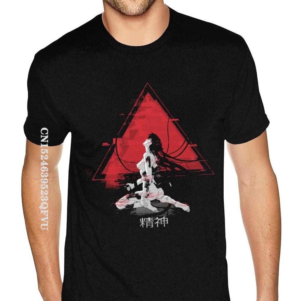 

Ghost In The Shell T Shirt Teenagers Summer T-Shirt Men Oversized Anime Tshirt Men Discount Branded Official Vintage Tee Shirt S разноцветный