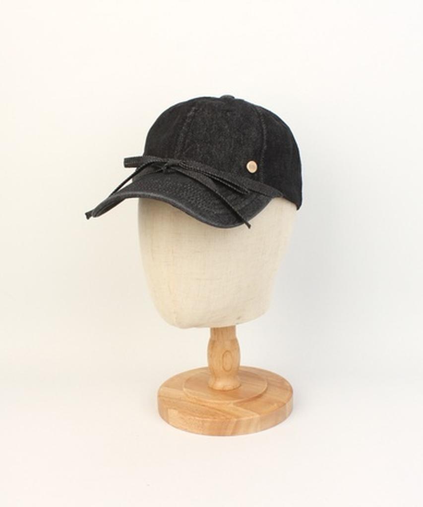Yunibeosyeolkemiseuteuli Musubi Black Denim Ballcap