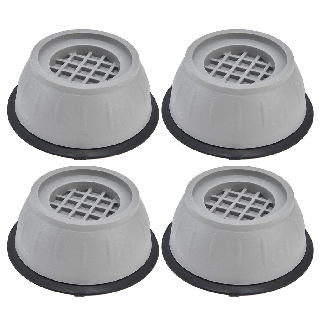 4pcs Washing Machine Pad Shockproof Noise Cancelling Prevent Slip Washer Foot Cushion for
