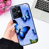 Pour Vivo Y22 4G Coque V2207 V2206 Y22s Impression Couleur Mat TPU Silicone Souple Housse de Téléphone Pour Vivo Y35 4G Pare-chocs Anti-choc Fundas