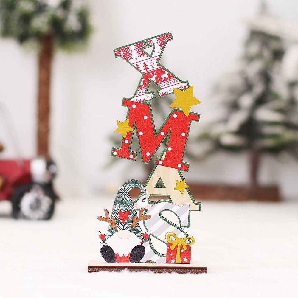 Home Handicrafts Bedroom Jigsaw Ornaments Kit Desktop Ornaments Christmas Decoration Children Toys