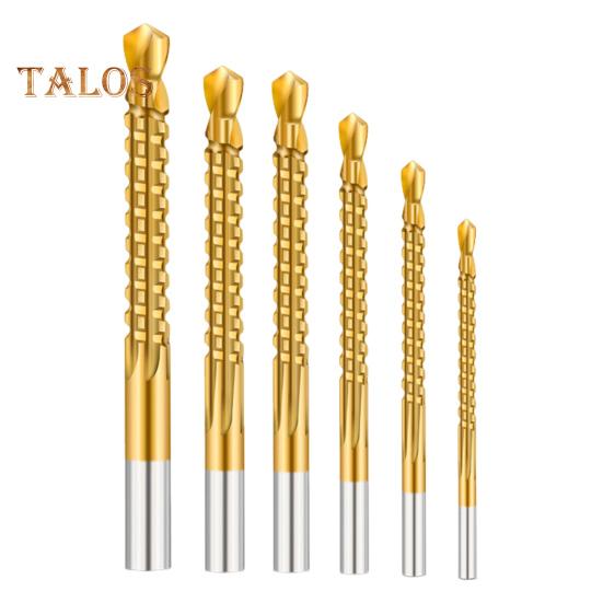 

6 шт. 3/4/5/6/6.5/8 мм спиральные сверла из кобальта, сверхпрочные круглые сверла из нержавеющей стали, твердого металла, алюминия, пластика, режущие сверла, деревообрабатывающие инструменты 1 Set