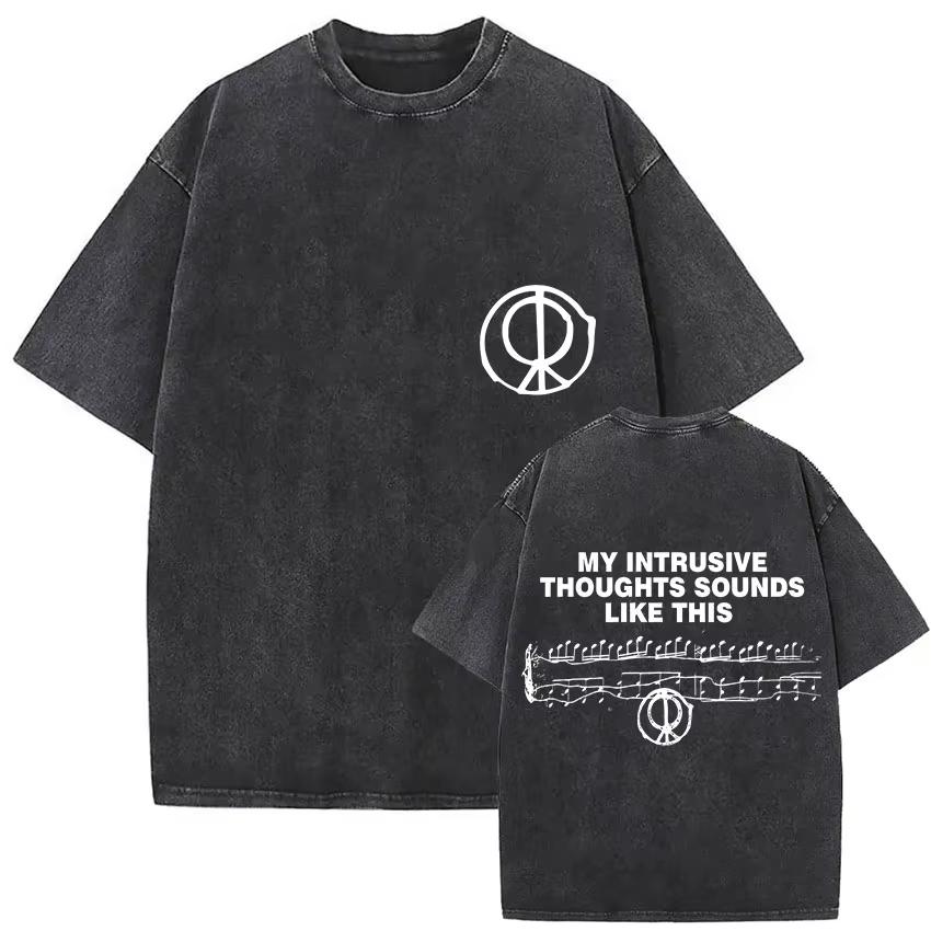 Vente Chaude Rosalia Lux Nouvel Album Impression Affiche T-shirt Hommes Femmes Vintage Coton Lavé Coupe Ample Décontracté Surdimensionné Streetwear Mode Harajuku Été Nouveau Tee