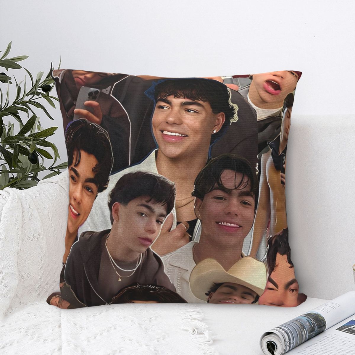 Pandara Jewelry Unisex Malachi Barton Pillow Case Morden Pillow Cover Soft Pattern Cushion Cover Pillowcases For Sofa Home Decoration