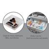 Large Square Drawer Organizer Clear Multipurpose Storage Bin Bathroom Vanity Desk Accessories Jewelry Office Home Essentials