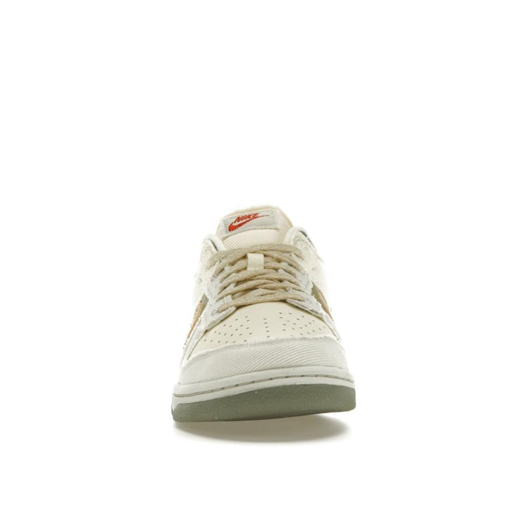 Nike Dunk Low Light Bone Dark Stucco Damesneakers Krem Kokosmelk Sesam FZ4341-100