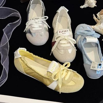 Zapatillas Casuales para Mujer Zapatos Planos Verano Zapatos de Lona Bajos 2024 Nuevo Diseño Mujer con Cordones Zapatos Deportivos Cómodos Zapatos Mujer