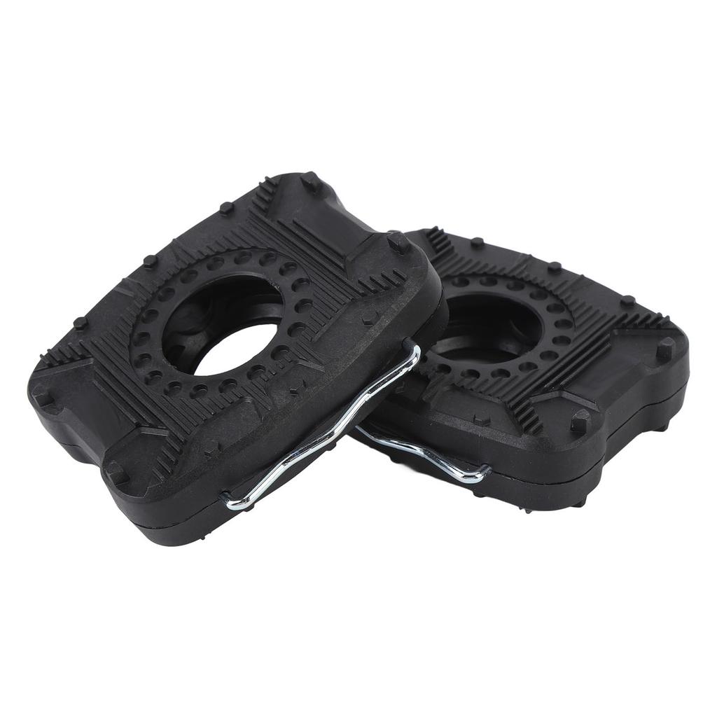 1 Pair Cycle Pedal Adapter Nylon Alloy Anti Slip Cycle Pedal Flat Support Converter for Road Cycle