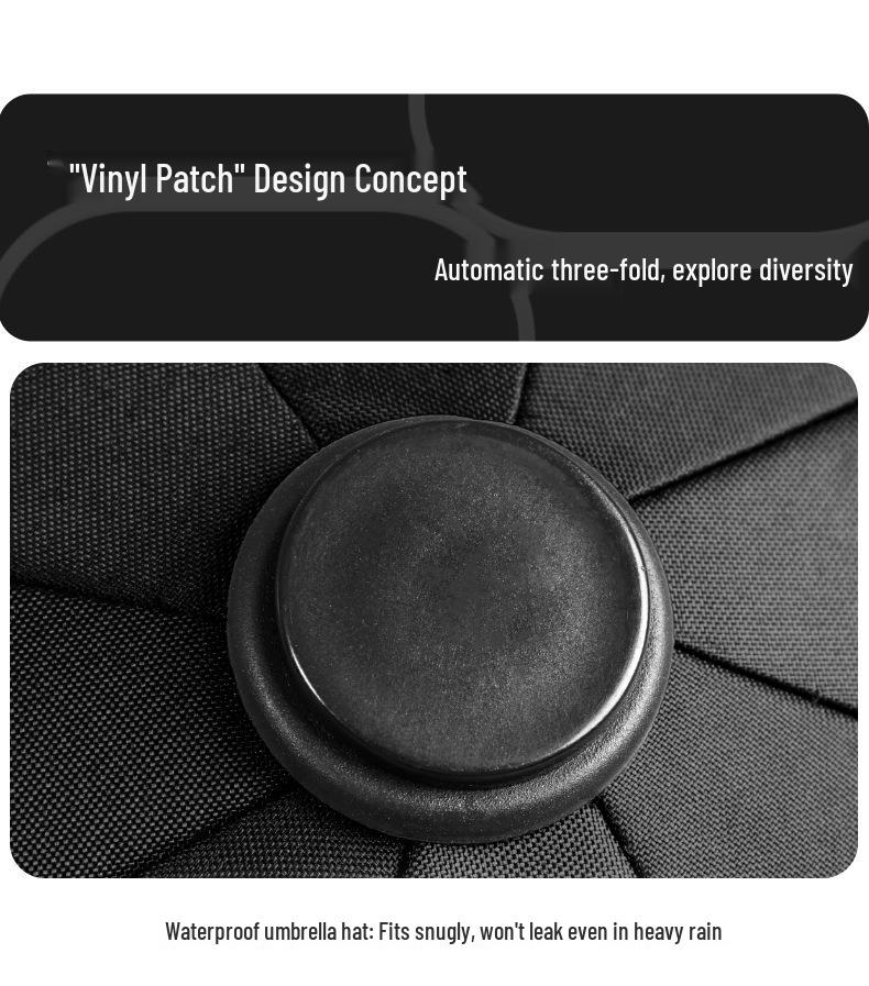 Vikbart paraply för dubbelt bruk: Kompakt, högkvalitativt solskydd och skydd vid solsken eller regn