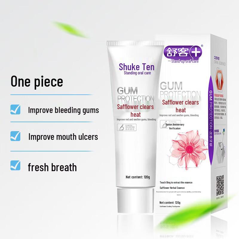 Shuke Safflower Mint Toothpaste