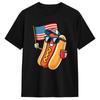 Funny Bad Day To Be A Hotdog 4th Of July Independence Day T Shirt Summer Fashion T Shirts Cotton Oneck Plus Size 5xl Top Tees