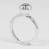 TIFFANY&Co. Hardware Ball Ring Silver925 #4.3(US Size) 2.7g Women Used