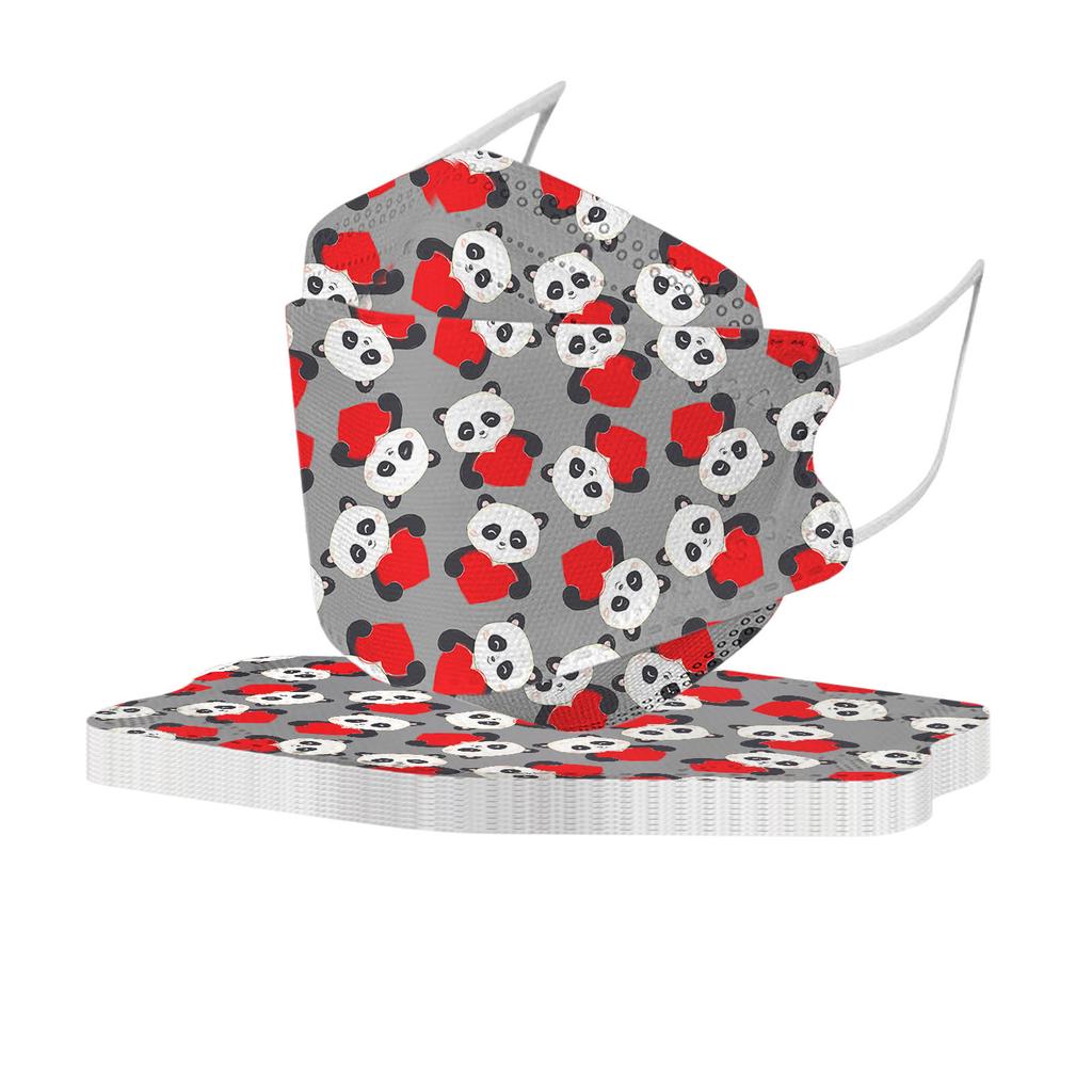 10Pcs Children's Fish-shaped Disposable Mask, Four-layer Ultra-filtering  For Boys And Girls