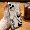 Anime Jujutsu Kaisen Gojo Pouzdro na telefon Pro iPhone 17 Air 16 e 15 14 13 12 11 Pro Max Plus Mini SE 2020 2022 Nárazuvzdorné pouzdro
