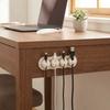 Reserved Wire Slots Multi Cord Holder Charging Cable Fixed Storage Buckle  Home Office Use