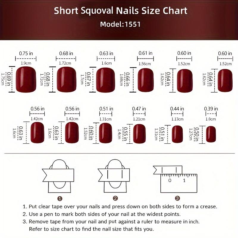 24 Pcs Reusable Pink Floral Glossy Square Short Press-On Nails with Golden Glitter Highlights for Women - False Nail Set