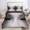 Cartoon Halloween King Queen Duvet Cover Horror Eyes Grimace Bedding Set for Children Boys Girls Scary Night Theme Quilt Cover