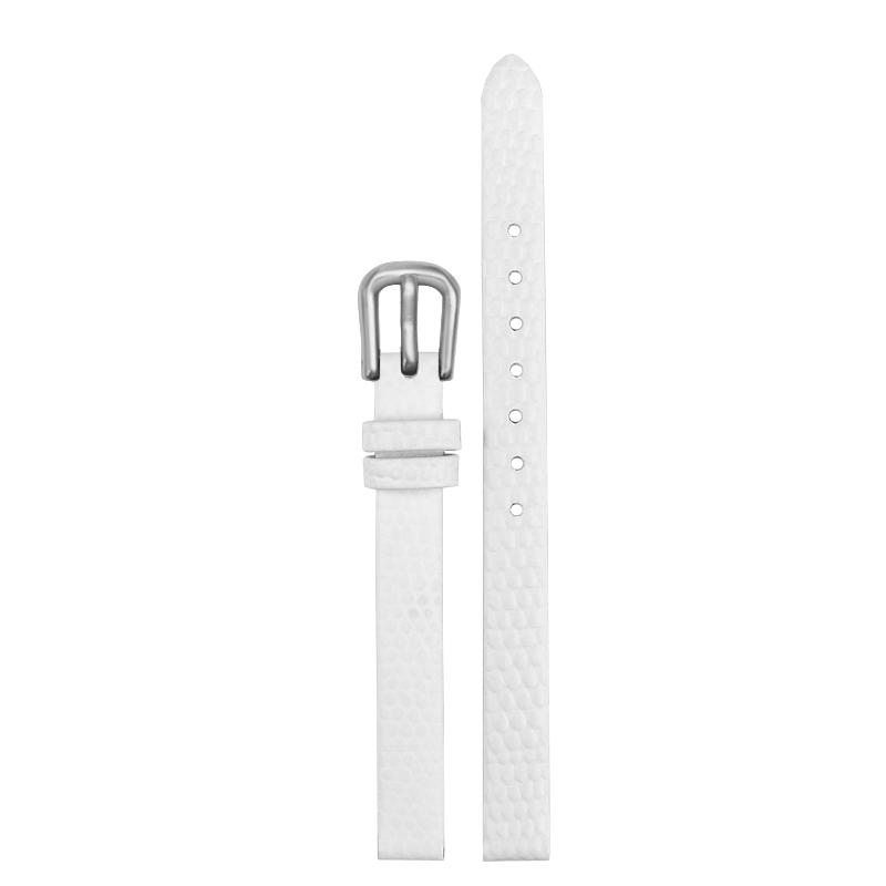 6mm 8mm 10mm 12mm 14mm 16mm Slim Genuine Watch Leather Strap Lizard Grain Women Watch Band High Quality Women Watch Band