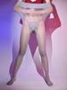 Sexy Men 912 Pin Sheer See Through U Convex Pouch Stockings 8D Shiny Glossy Pantyhose Male Warm Wear Tights Plus Size
