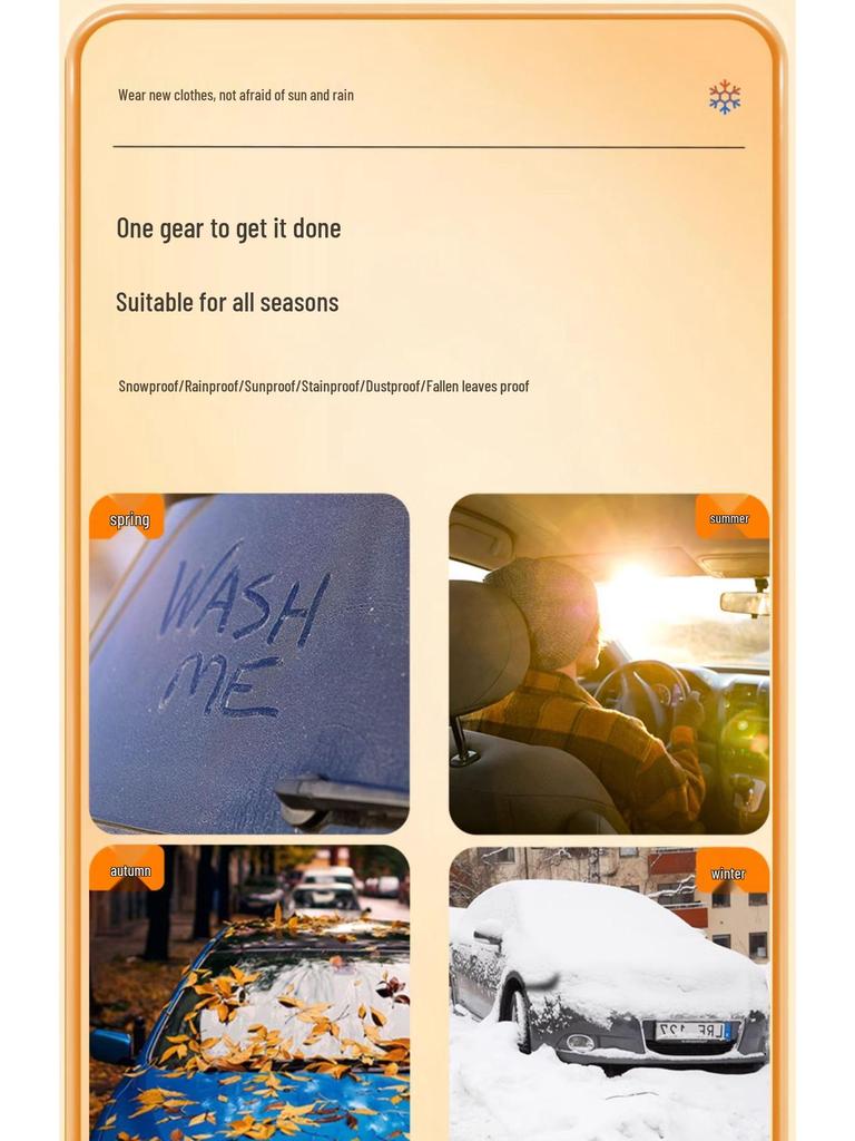 Auto-Schneedecke für Mazda 5, CX-5, Ruoyi, CX-30, CX-8 und 3 Xingcheng