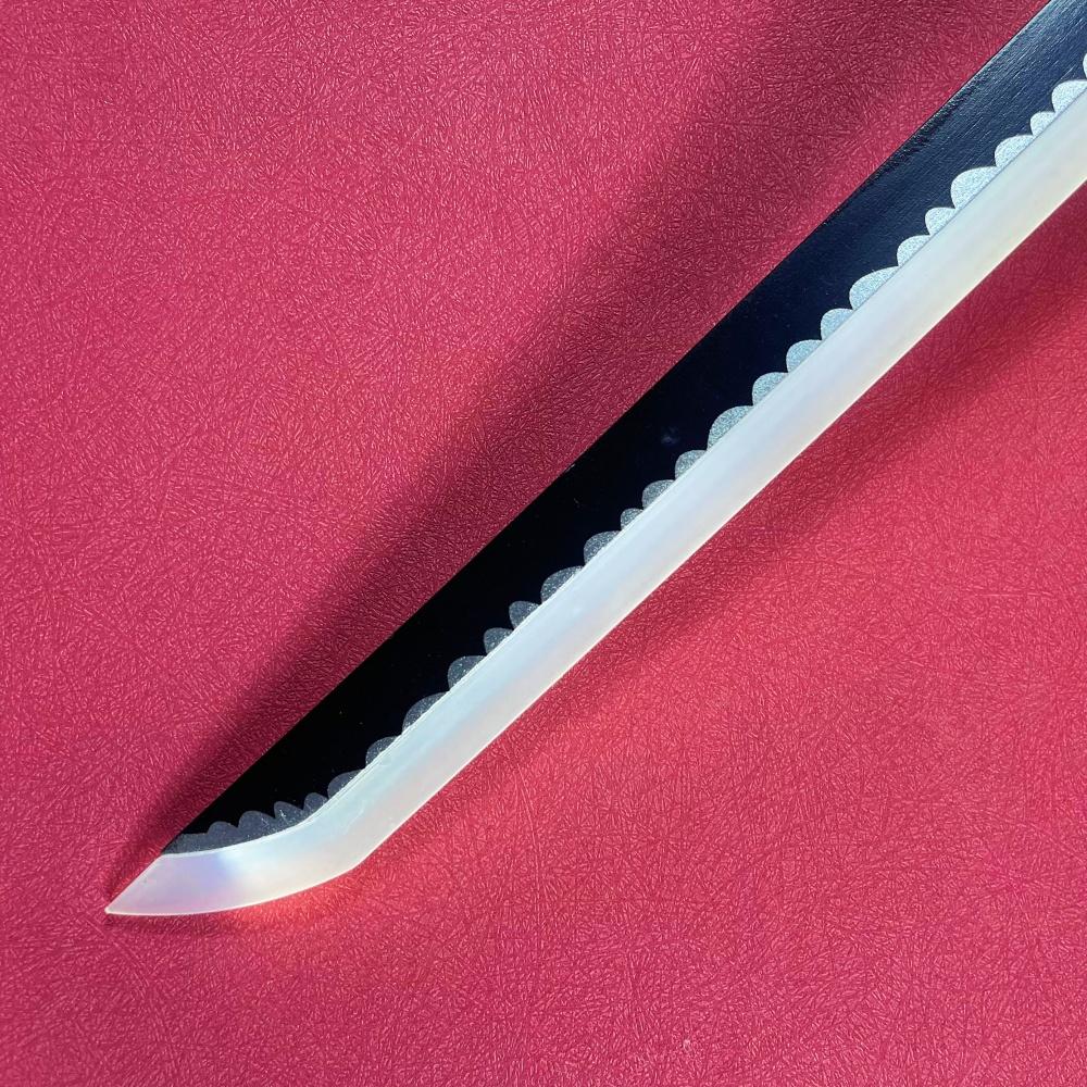 40inch Luminous Zoro Katana Bright Sword Blade Samurai Sabre Anime Cosplay Prop Ninja Knife Real Full Size Japanese Katana Toy