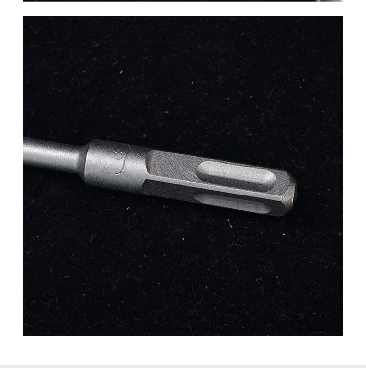 Blue Sheng High-Impact Hammer Drill Bit, Round/Square Shank for Concrete Wall Penetration, Electric Hammer, High Hardness