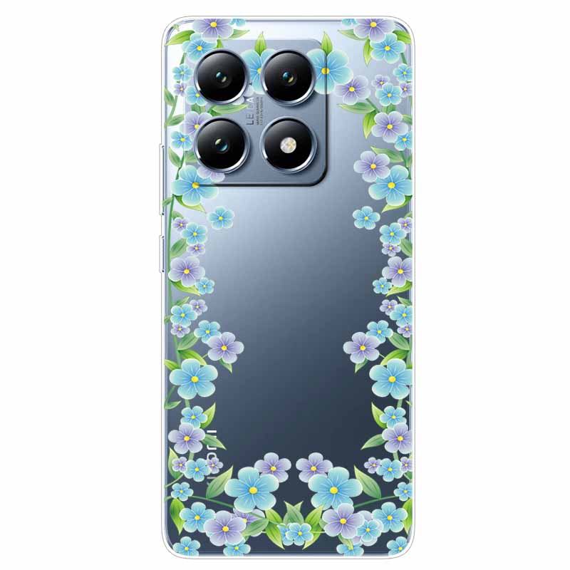 For Xiaomi 14T Pro Case 6.67'' Clear TPU Silicone Funda Capa for Xiaomi 14T Soft Covers Mi 14t 14 t 2024 Transparent Coques bag