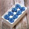 Ewige Lebensblume Material Geschenkbox Unsterbliche Rose Blume Getrocknete Rose Künstliche Konservierte Blumen Kopf Rosen