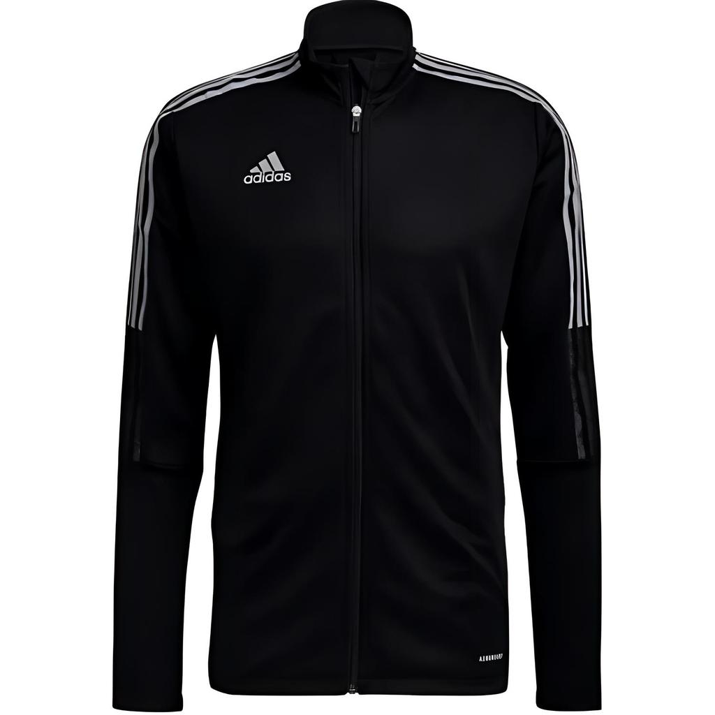 Adidas Aeroready Tiro Sports Moisture-Wicking Fashion Jacket Men Jackets Black GN5522