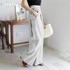 JPNTKY Women's Fashion Casual Solid Color Print Pants & Capris