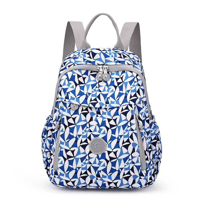 Women's Large-capacity Printed Backpack Mom Backpack