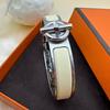 2026 Tendenza Moda Bracciale Acciaio Opaco Opaco Bracciale per Coppia Gioielli Accessori da Indossare
