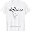 Deftones Graphic Print Tshirts For Unisex Summer Casual Fashion High Street Minimalist Tops Crew Neck Short Sleeve Cotton Tees